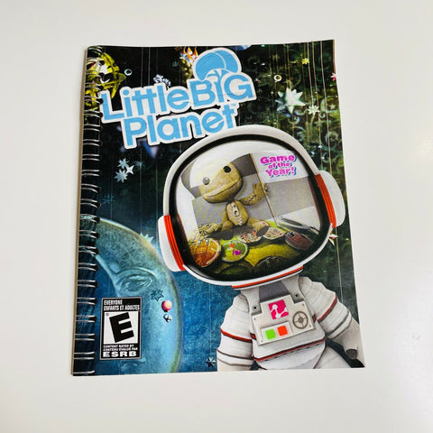 LittleBigPlanet: Game of the Year Edition PlayStation 3 PS3, Manual Only No Game