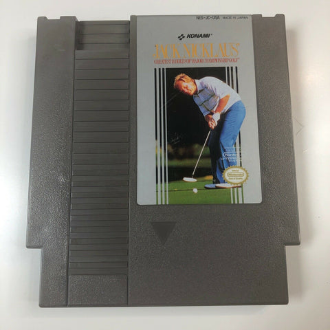 Jack Niclaus Greatest 18 Holes of Championship Golf NES Nintendo Cart