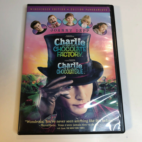 Charlie and the Chocolate Factory (DVD, 2005)
