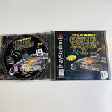 Star Wars Rebel Assault II 2 Sony PlayStation 1 1996 PS1 CIB, Complete, VG!
